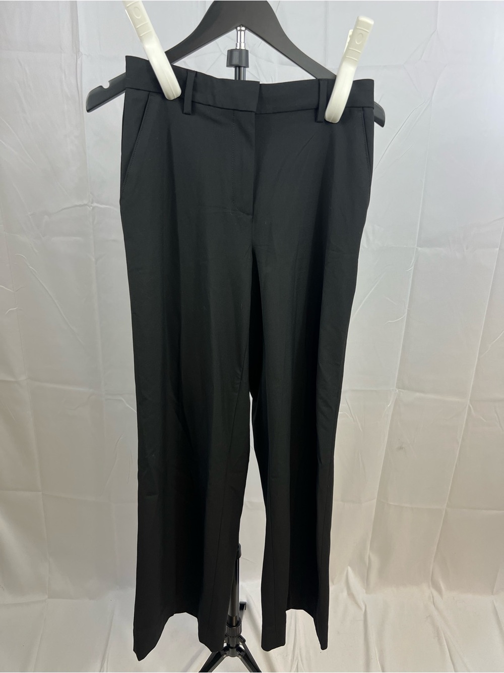 NWT Banana Republic Wide Leg Trouser Pants Black Women’s Size XS